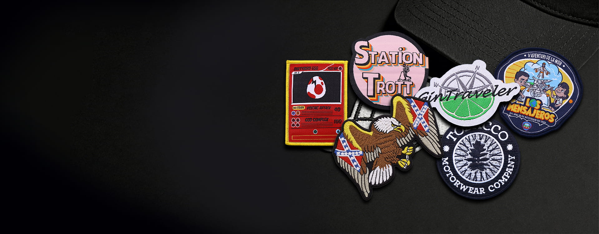 Custom Embroidery Patches Banner - 2